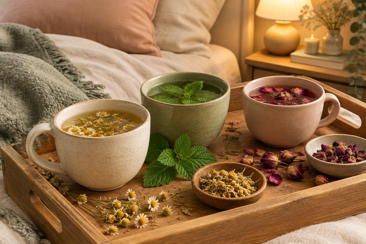 نوشیدنیهای گیاهی مناسب ساعات پایانی روز