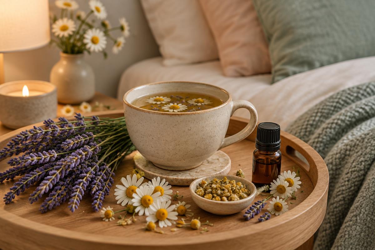 تاثیر رایحهی اسطوخودوس و بابونه بر کیفیت خواب