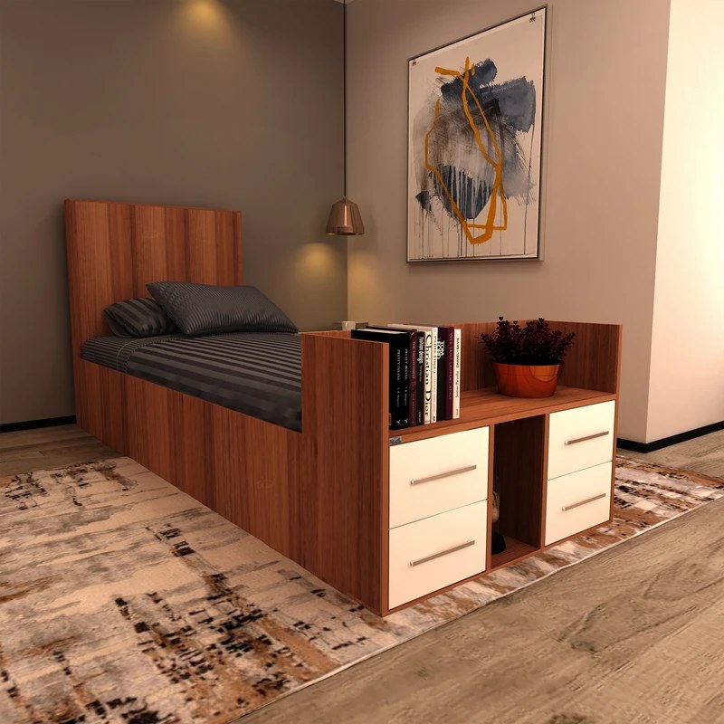 تختخواب تکنفره اعیان مدل FH362