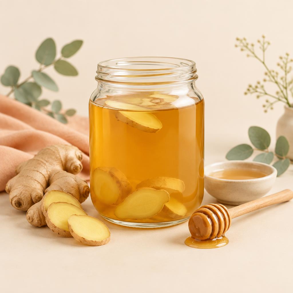 دمنوش زنجبیل و عسل